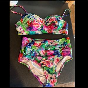 Vintage high rise bikini